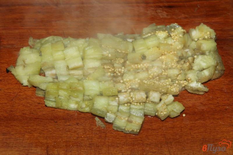 Фото приготовление рецепта: Рулет из лаваша с печеным баклажаном и фетой на мангале шаг №1