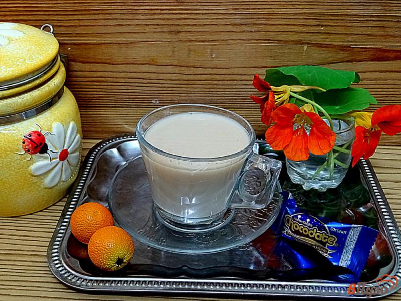 Фото приготовление рецепта: Чай с молоком шаг №5