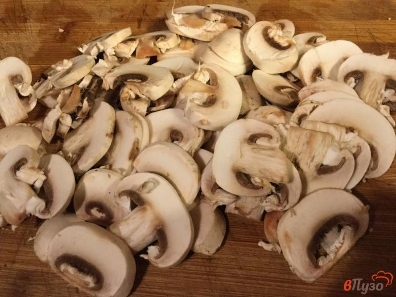 Фото приготовление рецепта: Запеканка из цветной капусты с грибами шаг №2