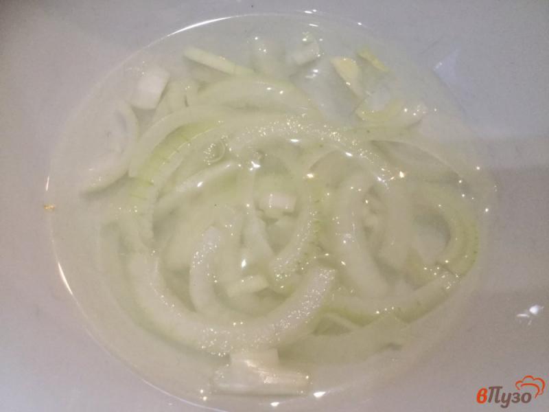 Фото приготовление рецепта: Салат из баклажан с яйцом шаг №3