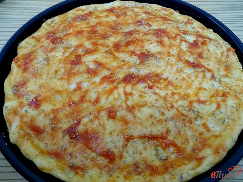 Фото приготовление рецепта: Овощная пицца шаг №8