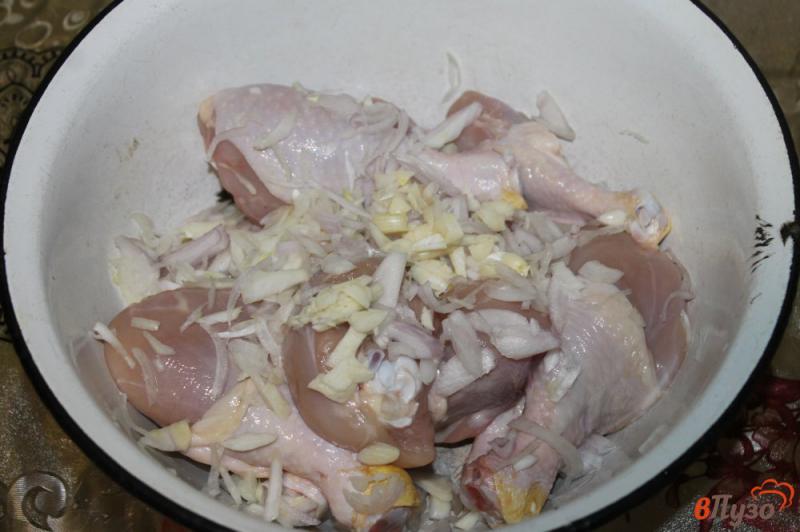 Фото приготовление рецепта: Шашлык из куриных голеней на гриле шаг №2