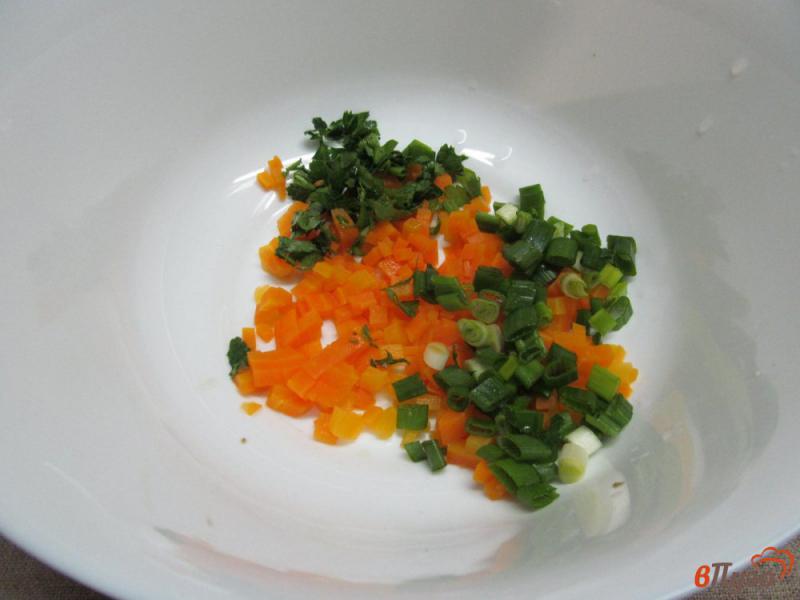 Фото приготовление рецепта: Салат с морковью и бужениной шаг №1