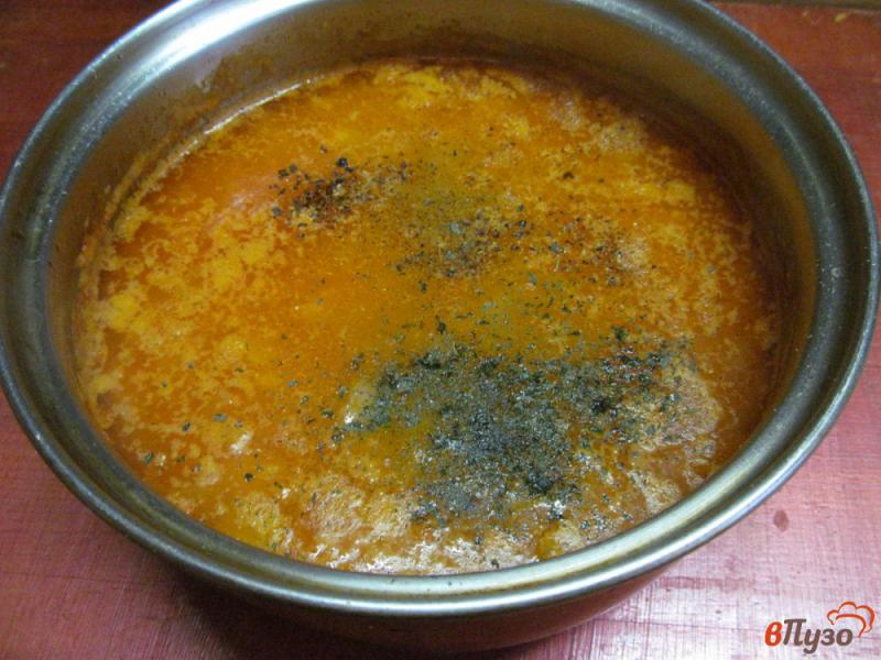 Фото приготовление рецепта: Турецкий суп из чечевицы с булгуром шаг №7