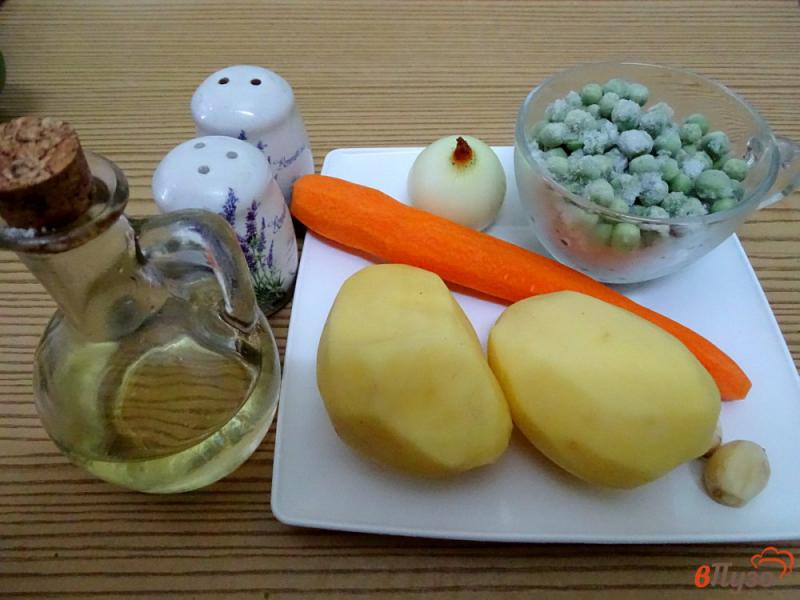 Фото приготовление рецепта: Суп с зелёным горошком шаг №1