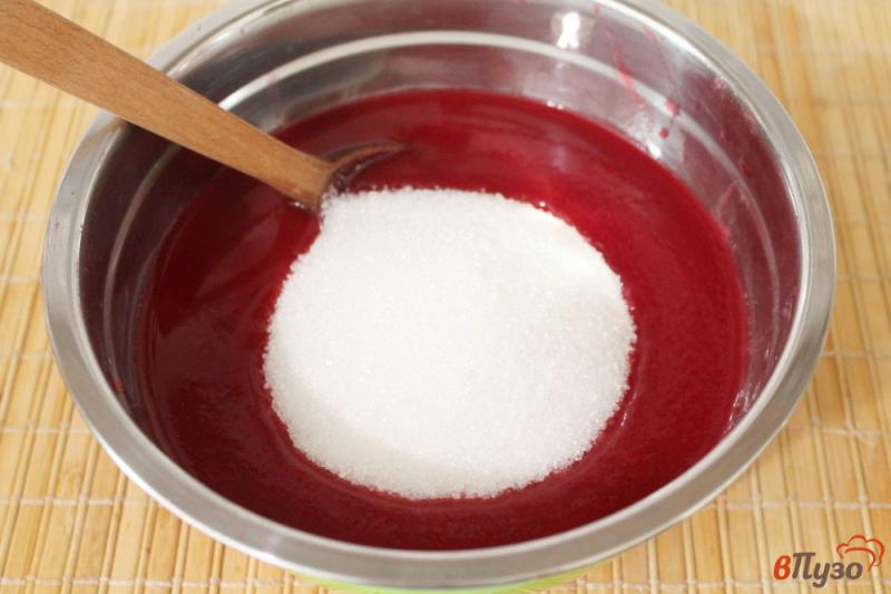 Фото приготовление рецепта: Калина перетертая с сахаром на зиму шаг №4