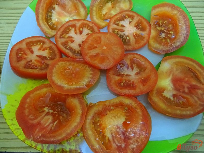 Фото приготовление рецепта: Закуска из помидоров шаг №2