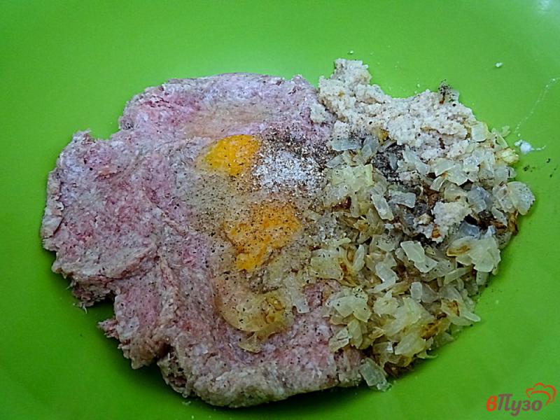 Фото приготовление рецепта: Мясные шарики со сливочным соусом шаг №7