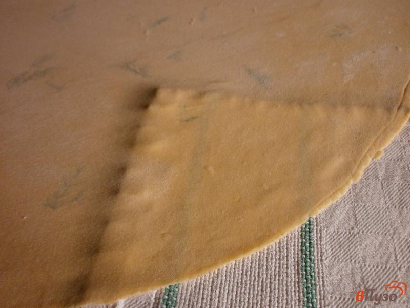 Фото приготовление рецепта: Паста « платочки»  с сёмгой и цуккини шаг №10