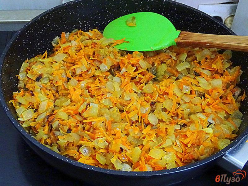 Фото приготовление рецепта: Голубцы с мясом, рисом и овощами шаг №5