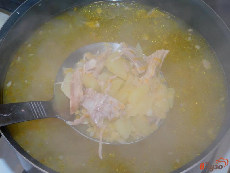 Фото приготовление рецепта: Суп из крольчатины шаг №4