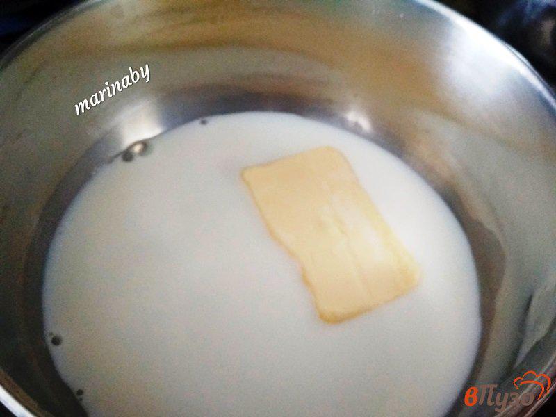Фото приготовление рецепта: Тушеная печень индейки в соусе с картофельным пюре шаг №9