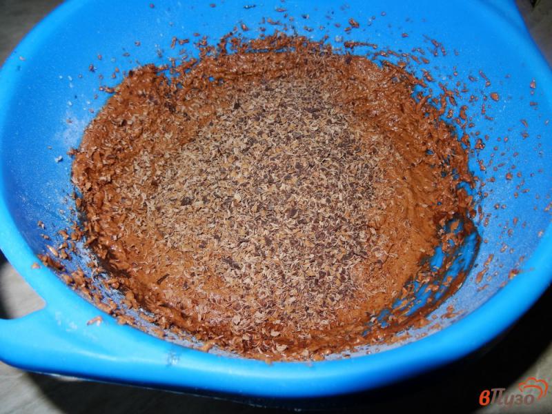 Фото приготовление рецепта: Очень шоколадные кексы шаг №9