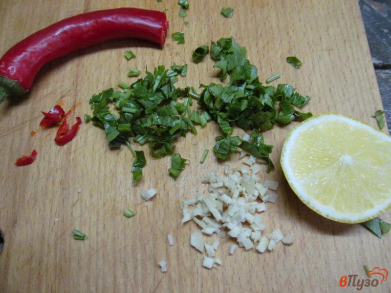 Фото приготовление рецепта: Салат с пастой и полезными овощами шаг №3