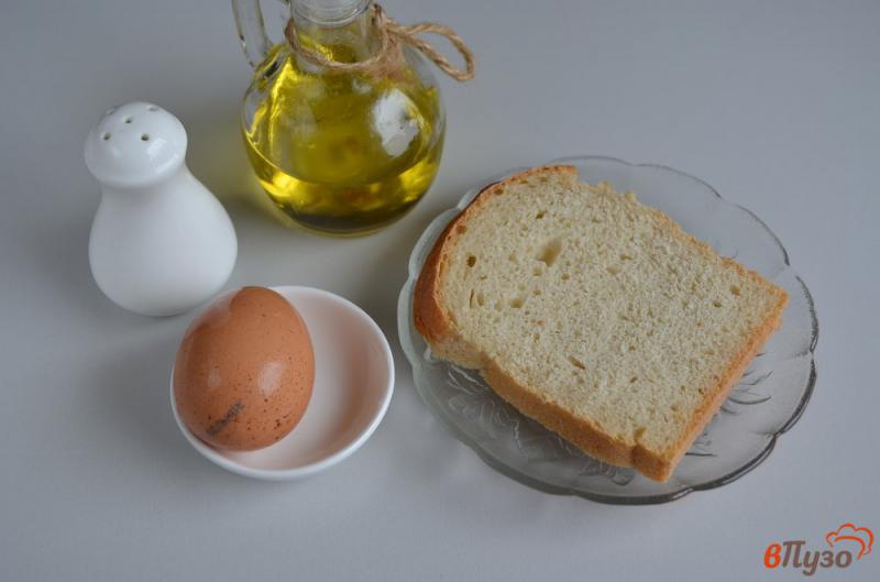 Фото приготовление рецепта: Яичница по-французски на завтрак шаг №1