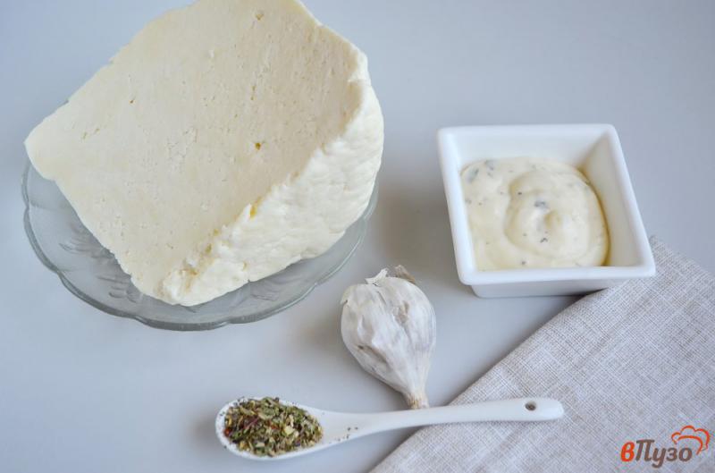 Фото приготовление рецепта: Сыр на мангале шаг №1