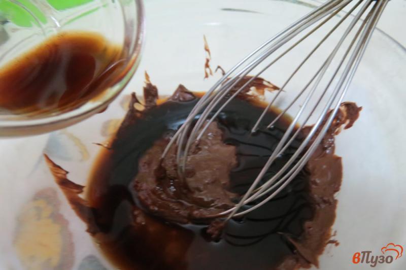 Фото приготовление рецепта: Шоколадно-кофейный мусс шаг №6