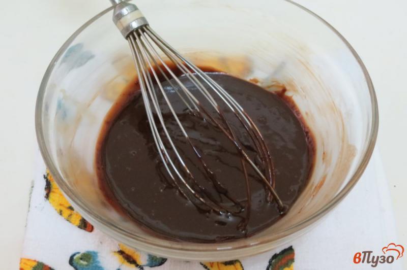 Фото приготовление рецепта: Шоколадно-кофейный мусс шаг №7