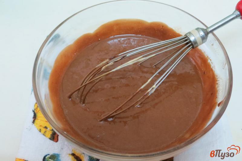 Фото приготовление рецепта: Шоколадно-кофейный мусс шаг №8