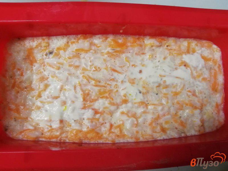 Фото приготовление рецепта: Запеканка с тыквой, рисом и орехами шаг №4