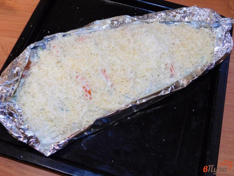 Фото приготовление рецепта: Рыба, запеченная в духовке шаг №4