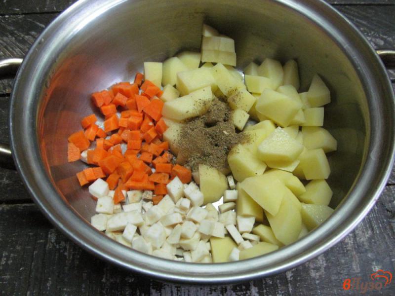 Фото приготовление рецепта: Огуречный суп шаг №1