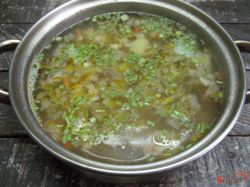 Фото приготовление рецепта: Огуречный суп шаг №7