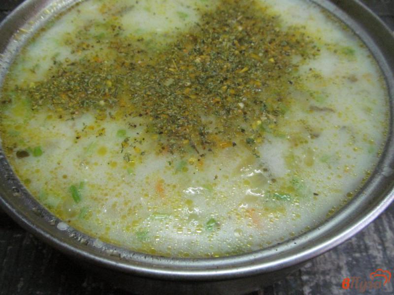 Фото приготовление рецепта: Огуречный суп шаг №11