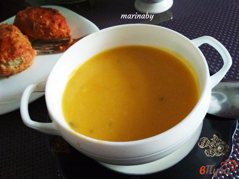 Фото приготовление рецепта: Крем-суп из тыквы шаг №5