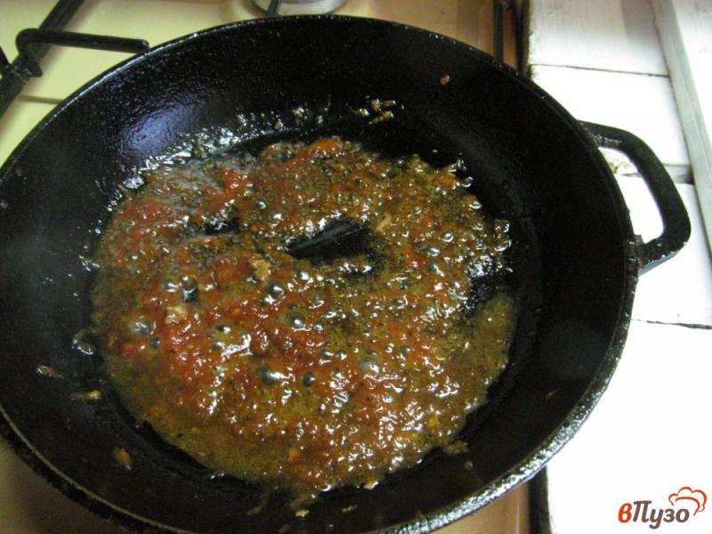 Фото приготовление рецепта: Свинина под соусом из грейпфрута шаг №5