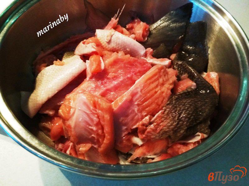 Фото приготовление рецепта: Рыбный суп из кеты шаг №1