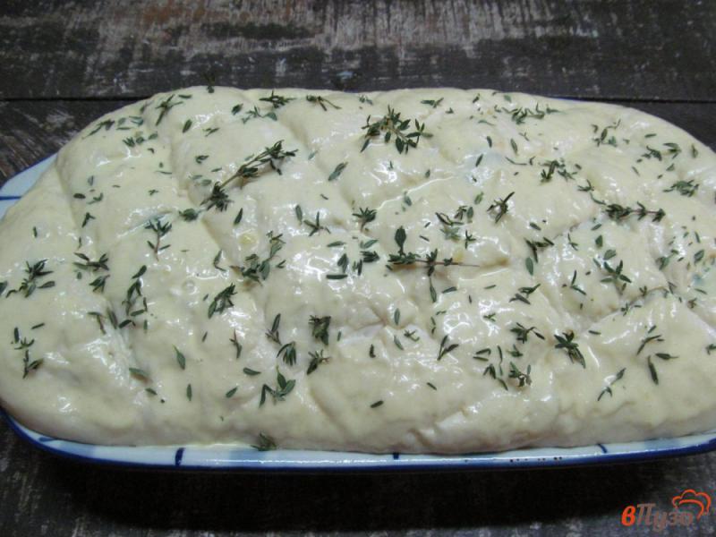 Фото приготовление рецепта: Пирог на картофельном тесте с консервированным лососем шаг №14