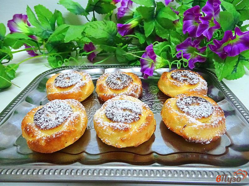 Фото приготовление рецепта: Сырники сладкие в формочках в духовке шаг №8