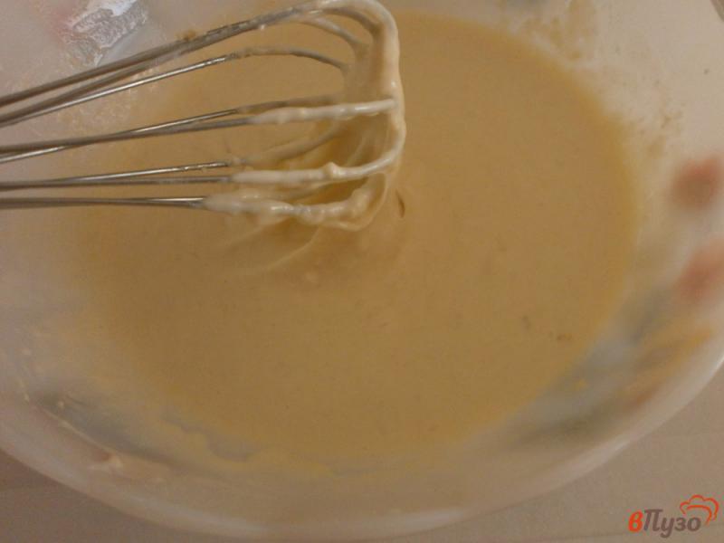 Фото приготовление рецепта: Оладьи на молоке с конфетюром из свеклы шаг №7
