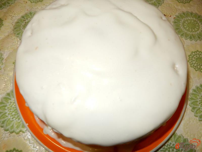 Фото приготовление рецепта: Сметанный пирог с черносливом шаг №14