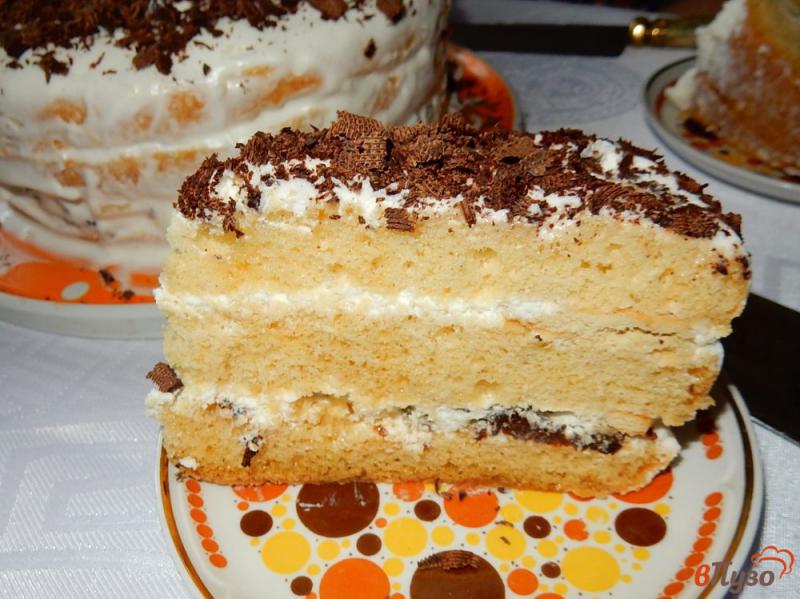 Фото приготовление рецепта: Сметанный пирог с черносливом шаг №18