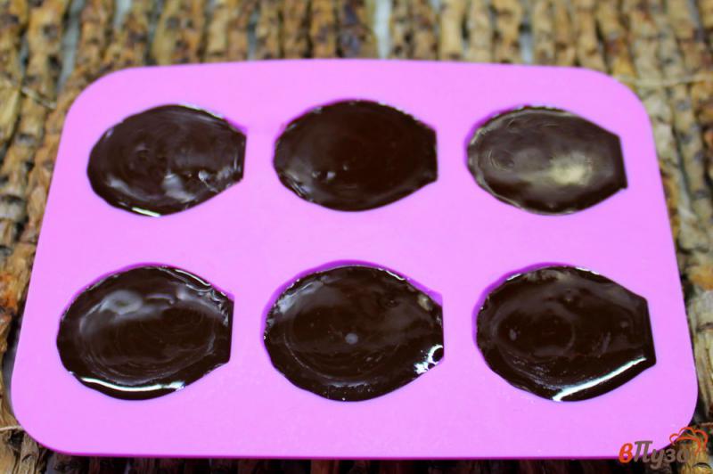 Фото приготовление рецепта: Шоколадные конфеты с цедрой апельсина шаг №5
