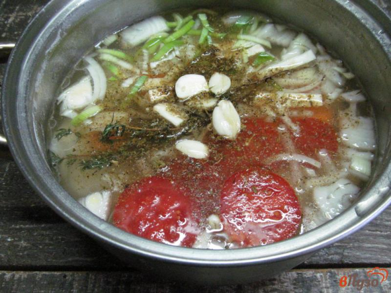 Фото приготовление рецепта: Шулюм - охотничий суп шаг №7