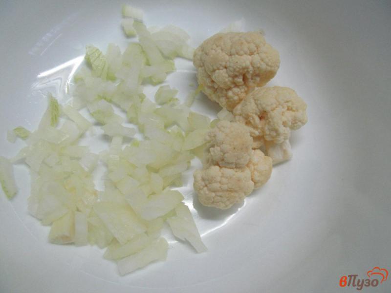 Фото приготовление рецепта: Мясные котлеты с цветной капустой и морковью шаг №1