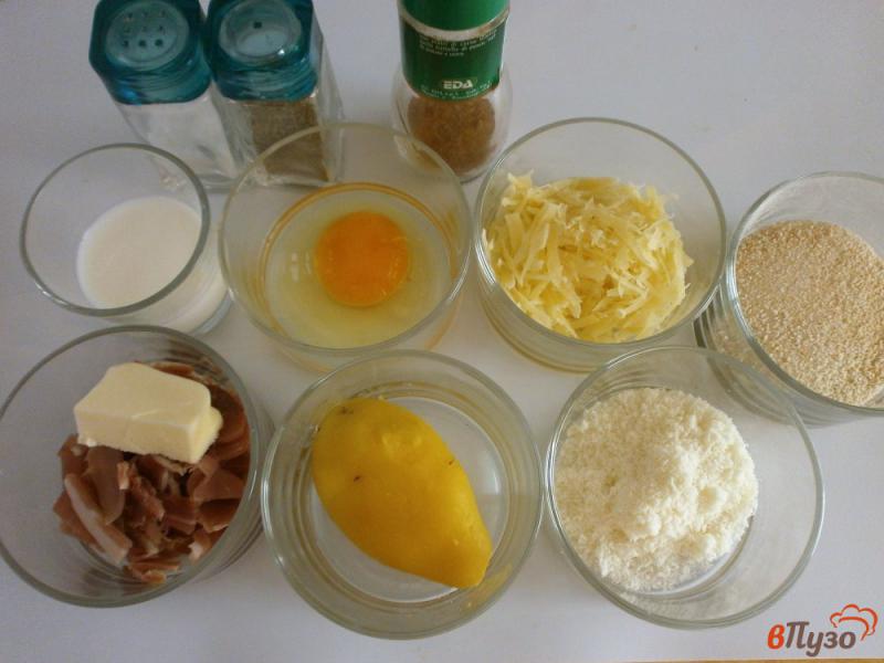 Фото приготовление рецепта: Картофельная запеканка со сливочной корочкой шаг №1