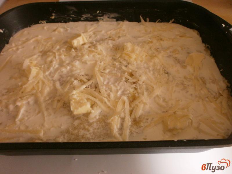 Фото приготовление рецепта: Картофельная запеканка со сливочной корочкой шаг №12