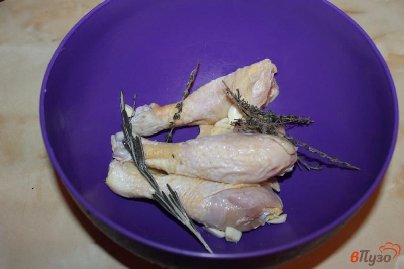 Фото приготовление рецепта: Куриные ножки в соусе терияки запеченные в рукаве шаг №2
