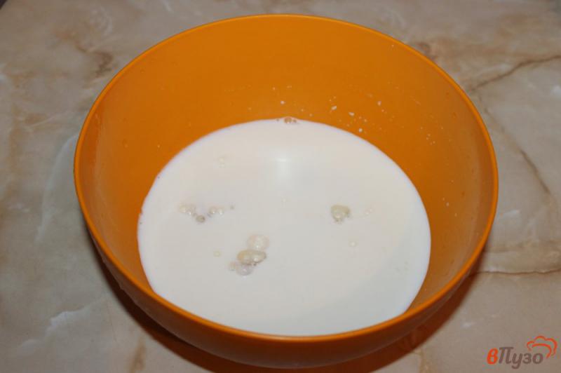 Фото приготовление рецепта: Тонкие блинчики с ванилью шаг №2