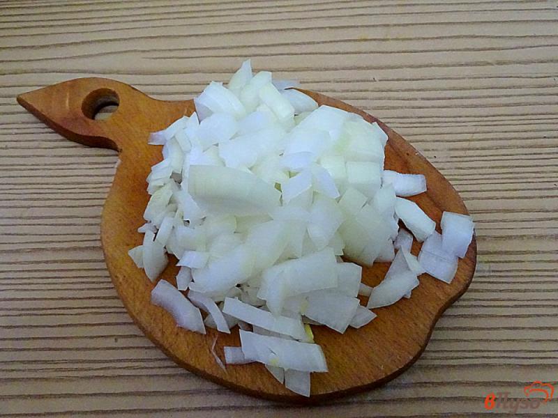 Фото приготовление рецепта: Фасоль тушеная с помидорами и чесноком шаг №2