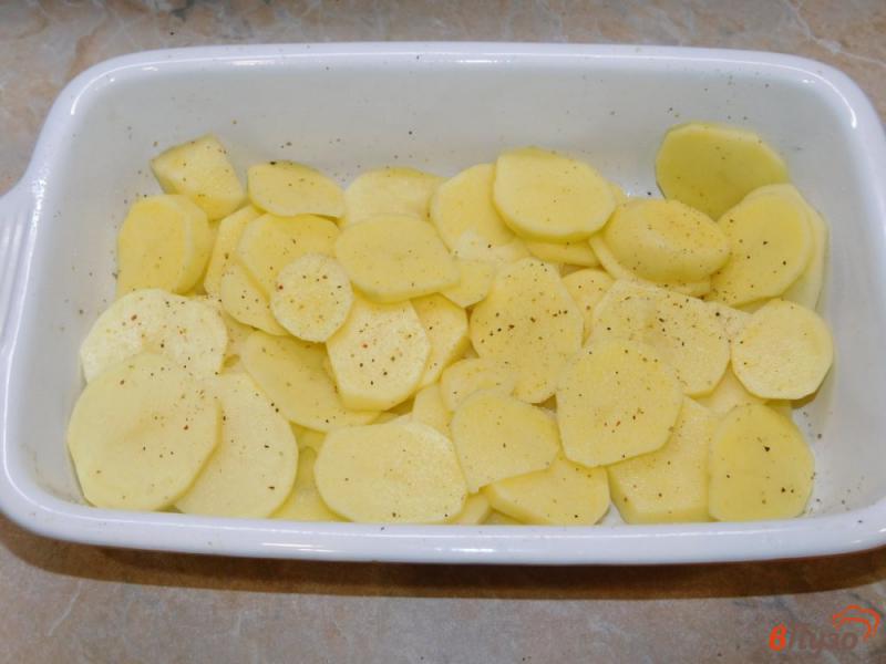 Фото приготовление рецепта: Картофель, запеченный с мясом шаг №1