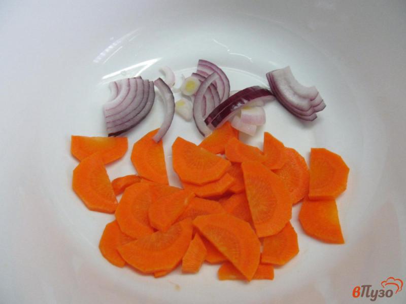 Фото приготовление рецепта: Запеченные овощи в томате шаг №1