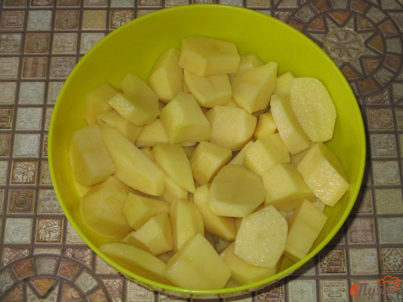 Фото приготовление рецепта: Картофель запеченный в рукаве в сметане шаг №1