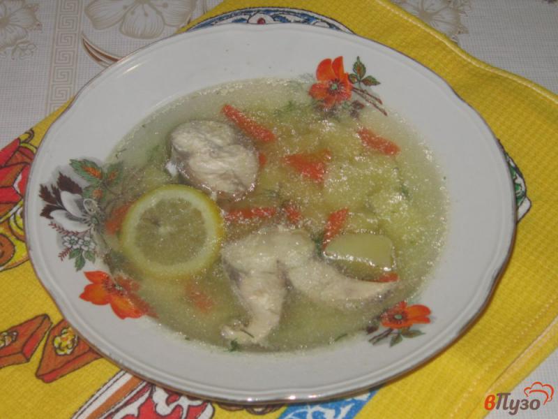 Фото приготовление рецепта: Легкий суп из скумбрии шаг №6