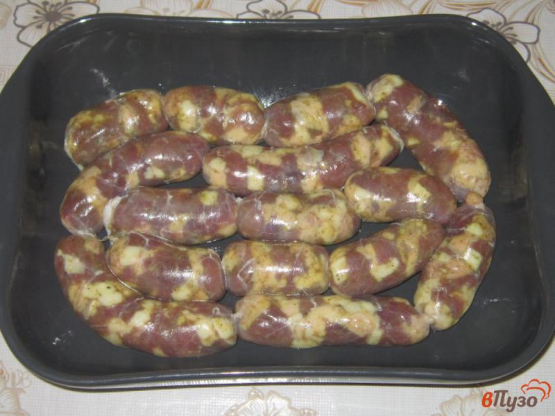 Фото приготовление рецепта: Колбаски домашние из утки шаг №6