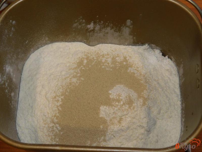 Фото приготовление рецепта: Ржано-пшеничный хлеб с сухим молоком шаг №4